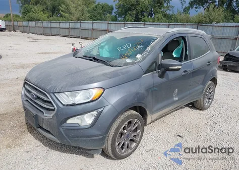 2018 Ford Ecosport Titanium z USA, uszkodzony, nr VIN MAJ6P1WL0JC202906